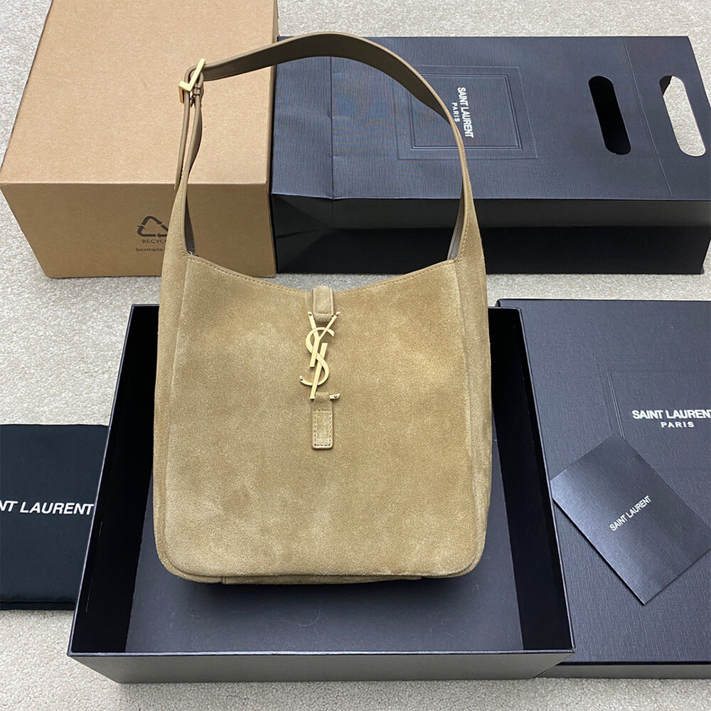 YSL le 5 a 7 supple small suede